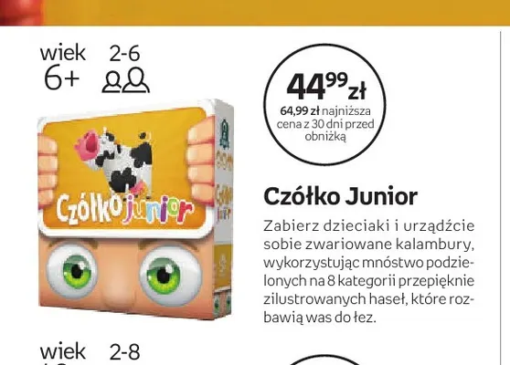 Gra Czółko Junior promocja w Empik