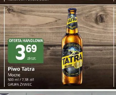 Piwo Tatra Mocne promocja w Marketvita