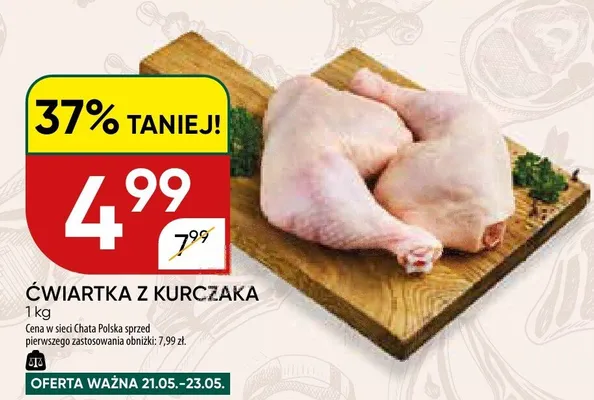 Ćwiartka z kurczaka promocja w Chata Polska