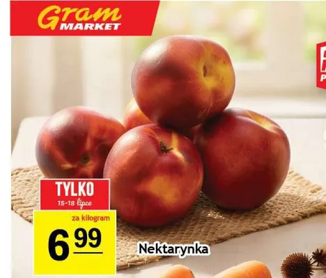 Nektarynka promocja w Gram Market