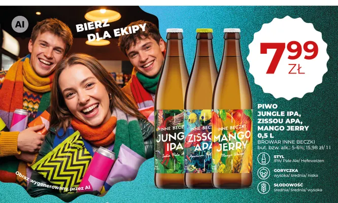 Piwo Inne Beczki Zissou APA promocja w Duży Ben