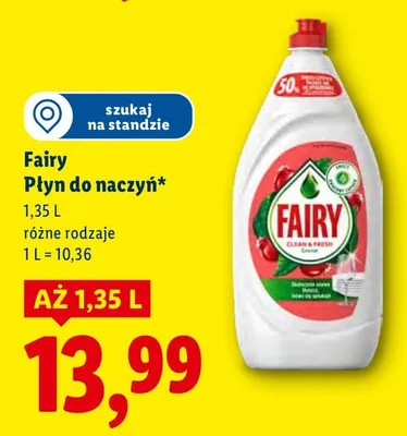 Płyn do naczyń promocja w Lidl