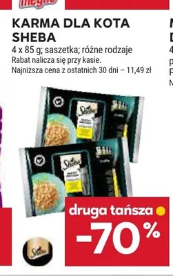 Karma dla kota SHEBA promocja w Stokrotka