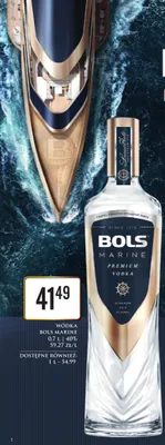 Wódka Marine premium 0,7 l promocja w Dino
