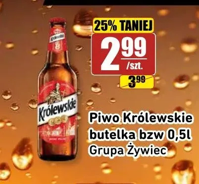 Piwo Królewskie Jasne Pełne promocja w API Market