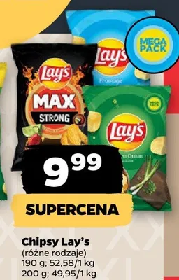 Chipsy, różne rodzaje promocja w Netto