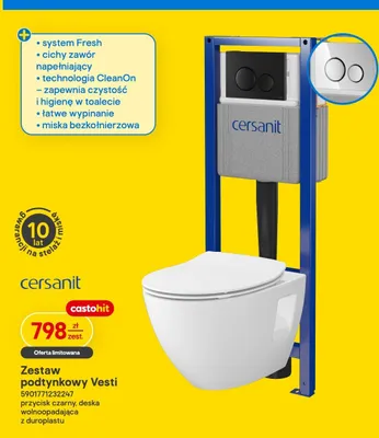 Zestaw podtynkowy Vesti promocja w Castorama