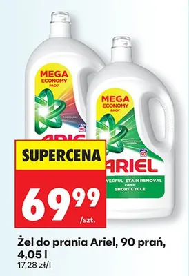Żel do prania, 90 prań, 4,05l promocja w Biedronka