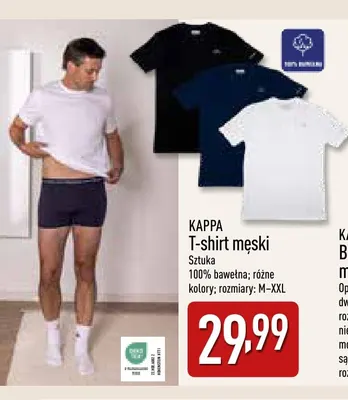 T-shirt męski Kappa promocja w Aldi