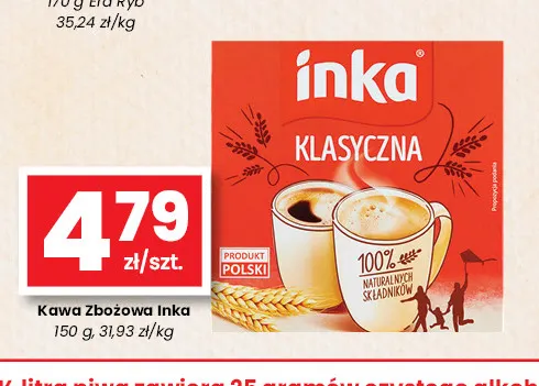 Kawa zbożowa Inka promocja w emma MARKET