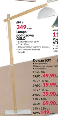 Lampa podłogowa OSLO promocja w Salony Agata