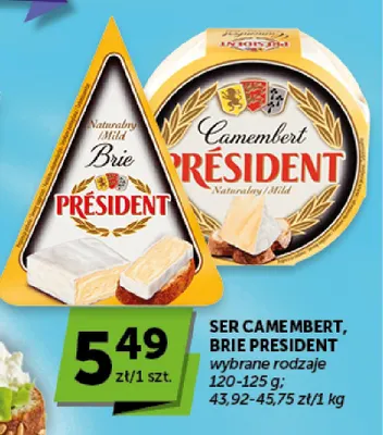 Ser brie Président promocja w ABC
