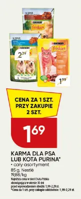 Karma dla psa Purina promocja w Chata Polska