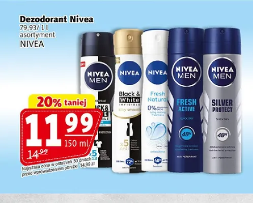 Dezodorant Nivea promocja w Prim Market