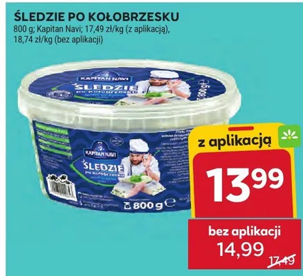 Śledzie po kołobrzesku Kapitan Navi promocja w Stokrotka