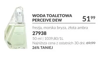 Woda toaletowa Perceive Dew Avon promocja w AVON
