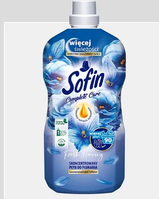 Płyn do płukania Sofin Complete Care Fresh Morning skoncentrowany promocja w Rossmann