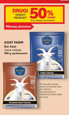Ser kozi Goat Farm promocja w Kaufland