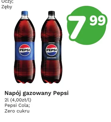 Napój gazowany Pepsi Cola promocja w Limonka