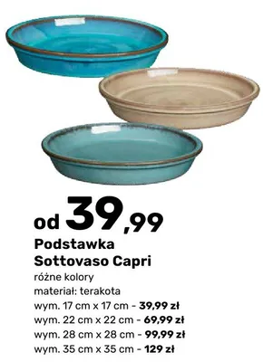 Podstawka Sottovaso Capri promocja w Bricomarche