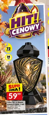 Znicz TM-14 Wazon drzewo R-MAX promocja w Twój Market