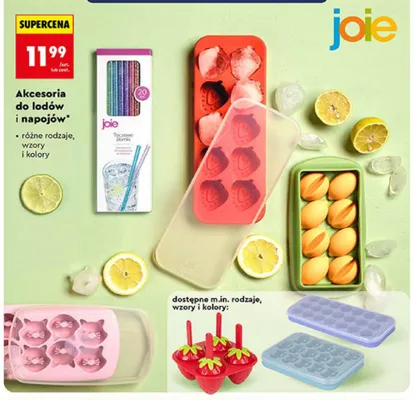 Akcesoria do lodów i napojów Joie promocja w Biedronka