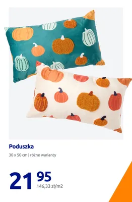 Poduszka 30x50 cm promocja w Action