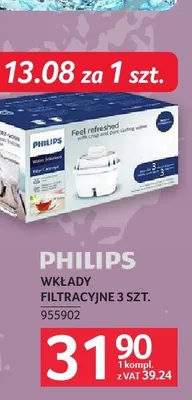 Wkłady filtracyjne Philips 3 szt. promocja w Selgros