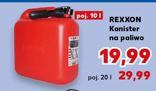 Kanister na paliwo promocja w Kaufland