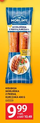 Kiełbasa Morlińska z piersią kurczaka promocja w Selgros