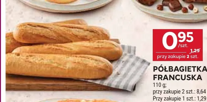 Półbagietka francuska promocja w Stokrotka