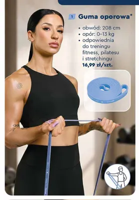 Guma oporowa Spokey promocja w Biedronka