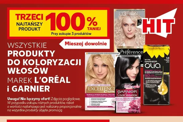 Farba do włosów L'Oréal Paris Excellence Crème promocja w Kaufland