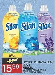 Płyn do płukania Silan sensitive promocja w Wafelek