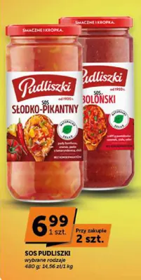 Sos Pudliszki słodko-pikantny promocja w Groszek