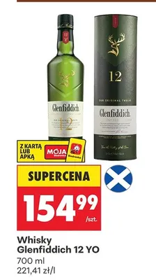 Whisky 12 YO promocja w Biedronka