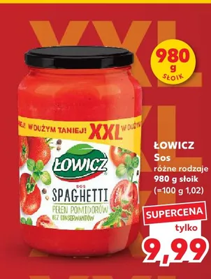 Sos Łowicz różne rodzaje promocja w Kaufland