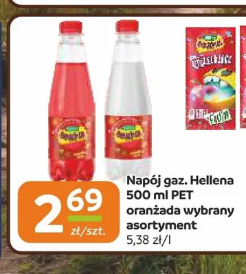 Napój gazowany Hellena Oranżada promocja w Gama