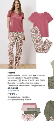 Piżama damska Tchibo promocja w Tchibo