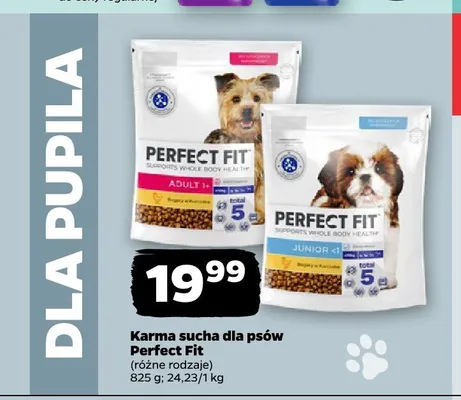 Karma sucha dla psów Perfect Fit Junior <1 promocja w Netto