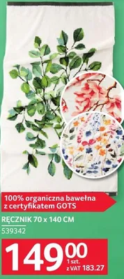 Ręcznik 70 x 140 cm promocja w Selgros