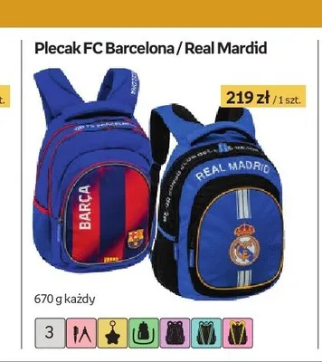 Plecak sportowy FC Barcelona promocja w Empik