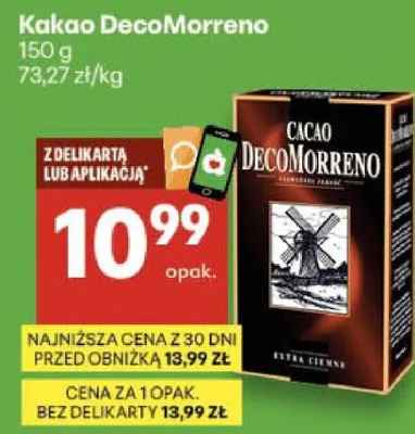 Kakao DecoMorreno promocja w Delikatesy Centrum