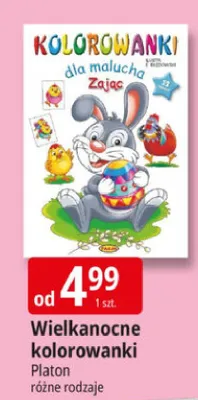 Kolorowanka Wielkanocne promocja w Leclerc