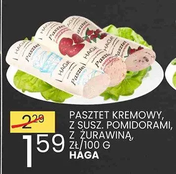 Pasztet kremowy z susz. pomidorami z żurawiną promocja w Wafelek