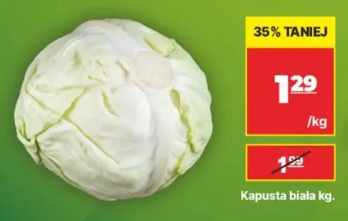 Kapusta biała promocja w API Market