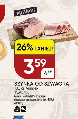 Szynka od Szwagra Krakus promocja w Chata Polska