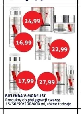 Produkty do pielęgnacji twarzy Bielenda V-Modelist promocja w Blue Stop
