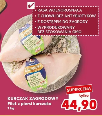 Kurczak zagrodowy Filet z piersi kurczaka promocja w Kaufland