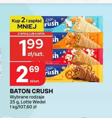 Baton Crush E.Wedel promocja w Chorten